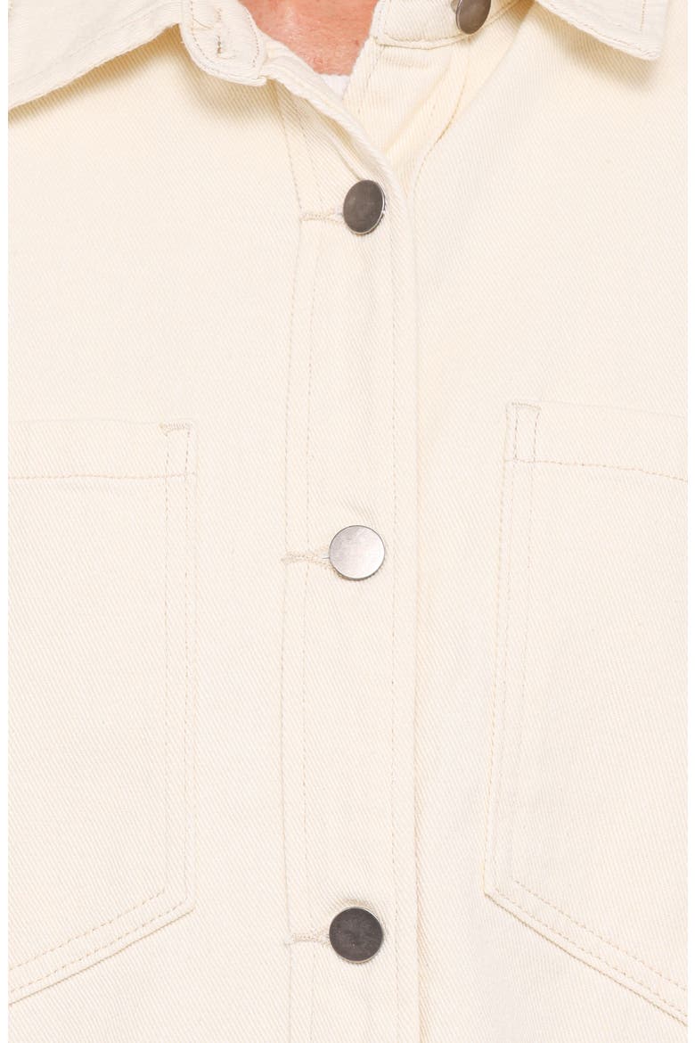 Toto Denim Shacket, Alternate, color, IVORY