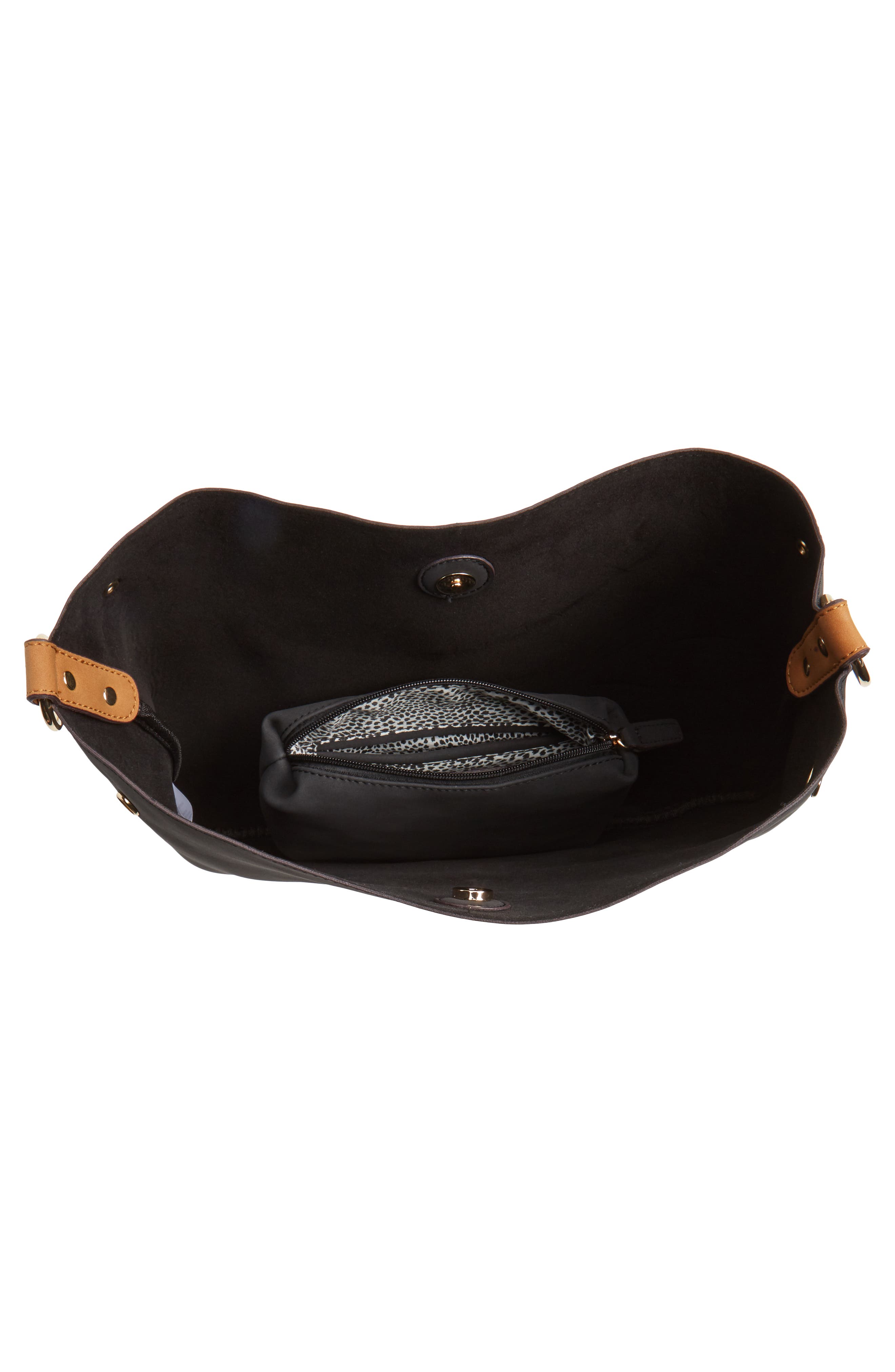 Sole Society Roman Faux Leather Slouchy Tote, Alternate, color, 