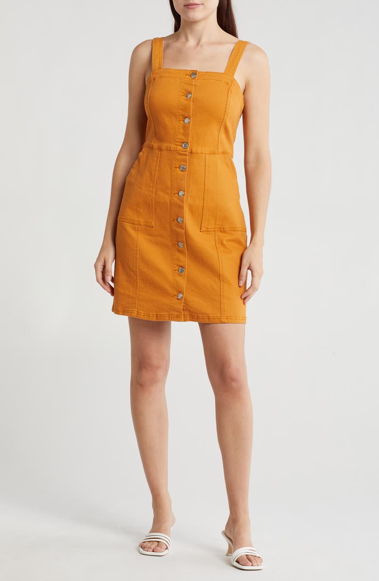 Thread & Supply Larsa Denim Minidress, Main, color,