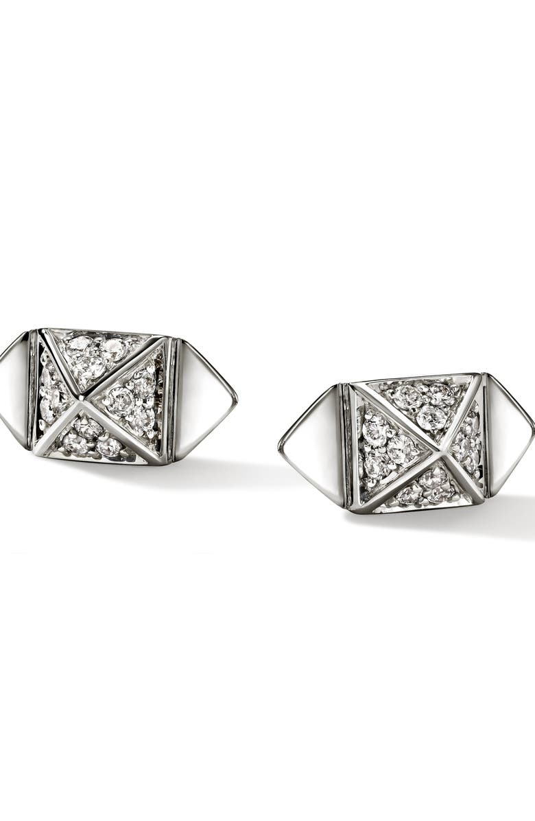 John Hardy Icon Stud Diamond Stud Earrings, Alternate, color, 