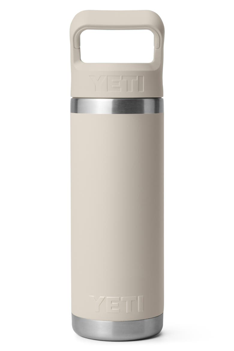 Rambler 18-Ounce Straw Water Bottle, Alternate, color, CAPE TAUPE