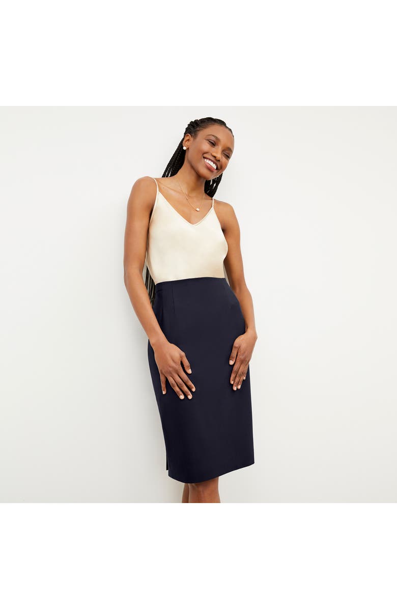 M.M.LaFleur Cobble Hill Skirt - Washable Wool Twill, Alternate, color, 