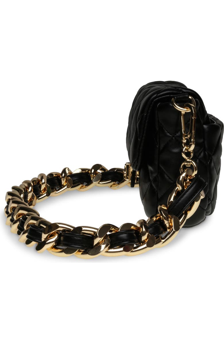 Steve Madden Bheara Quilted Faux Leather Shoulder Bag, Alternate, color,