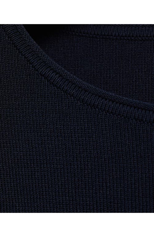 Mango Pepa Side Tie Rib Top