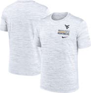 Nike Men's Nike White West Virginia Mountaineers Velocity Stacked Dri-FIT T-Shirt