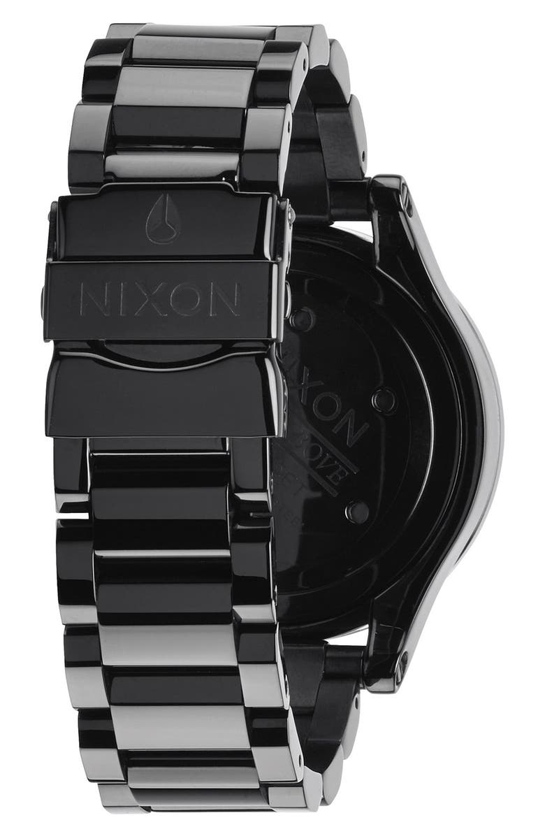 Nixon 'The Facet' Round Bracelet Watch, 42mm, Alternate, color, 