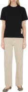 Burberry Check Label Cotton T-shirt