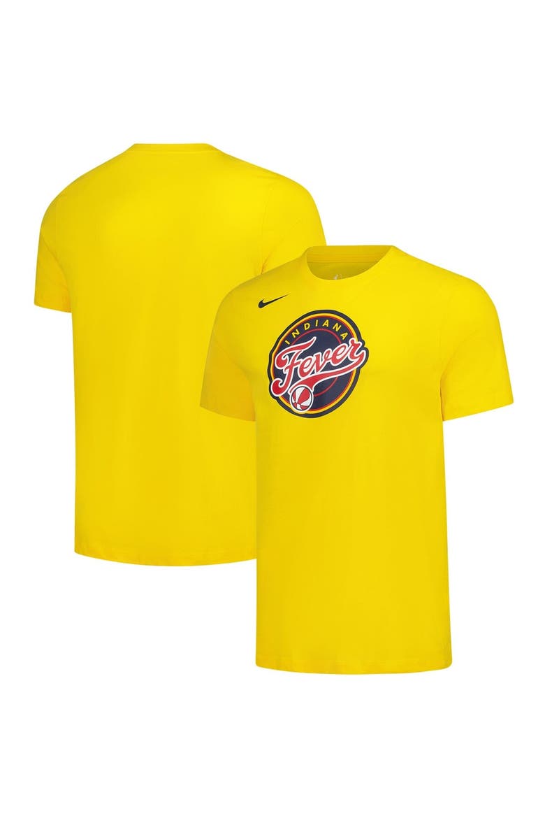 Men's Nike Gold Indiana Fever Logo Performance T-Shirt, Main, color, Gold