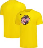 Nike Men's Nike Gold Indiana Fever Logo Performance T-Shirt