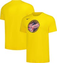 Nike Men's Nike Gold Indiana Fever Logo Performance T-Shirt