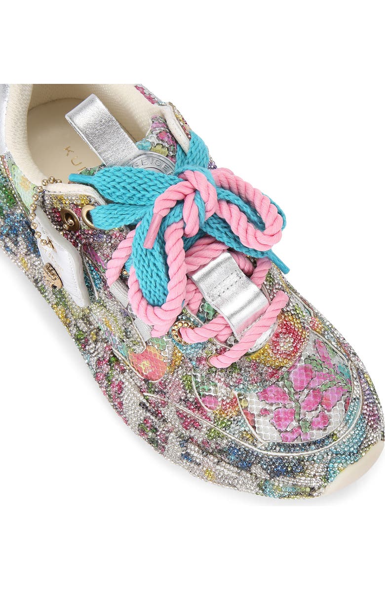 Kurt Geiger London Embellished Runner Sneaker, Alternate, color,
