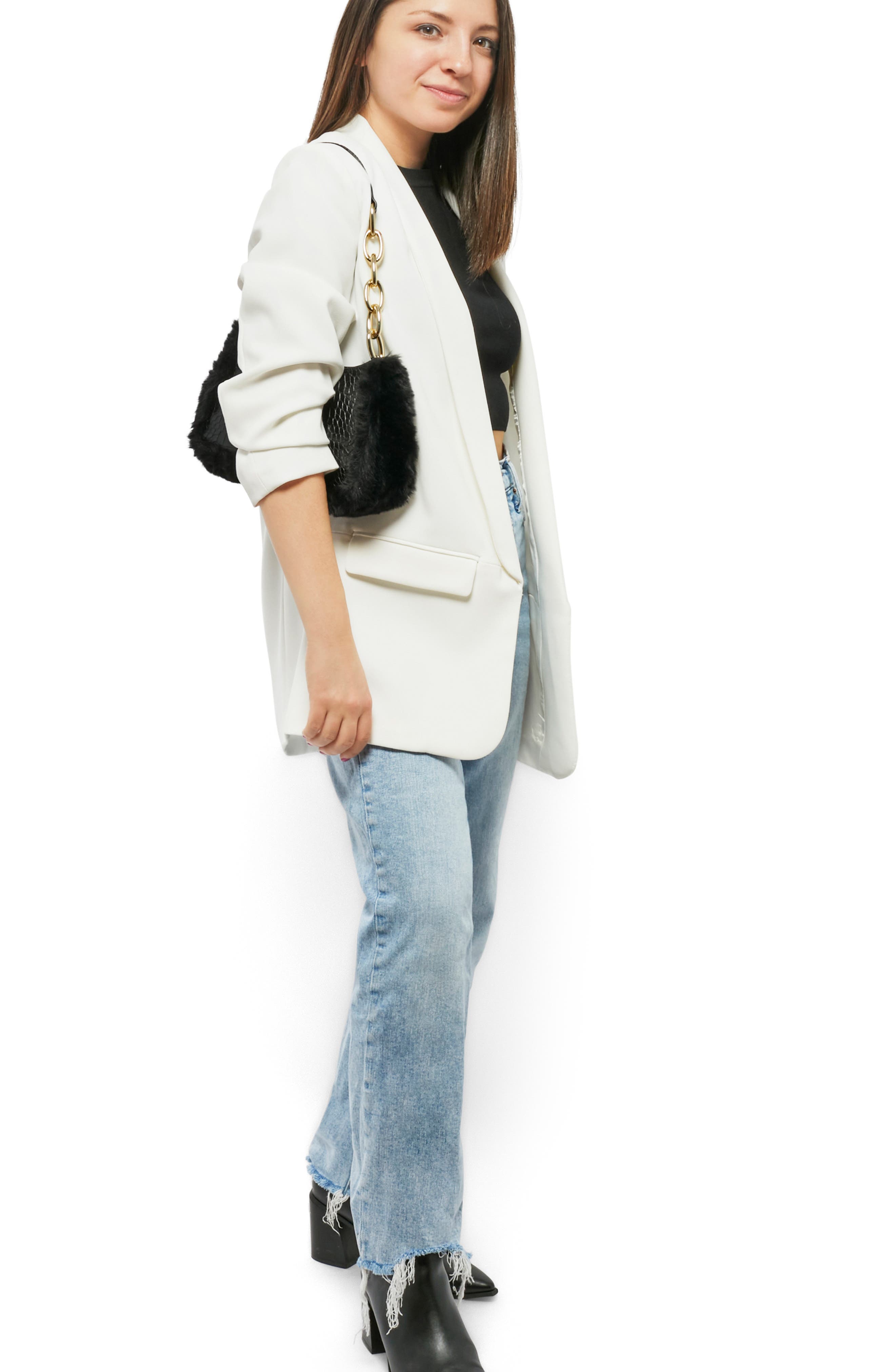 HOUSE OF WANT Newbie Vegan Leather Shoulder Bag, Alternate, color, 