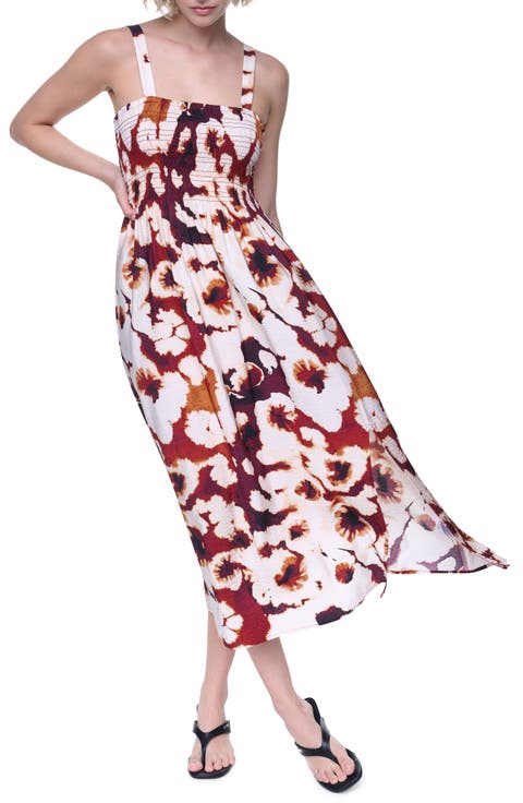 Floral Print Maxi Dress