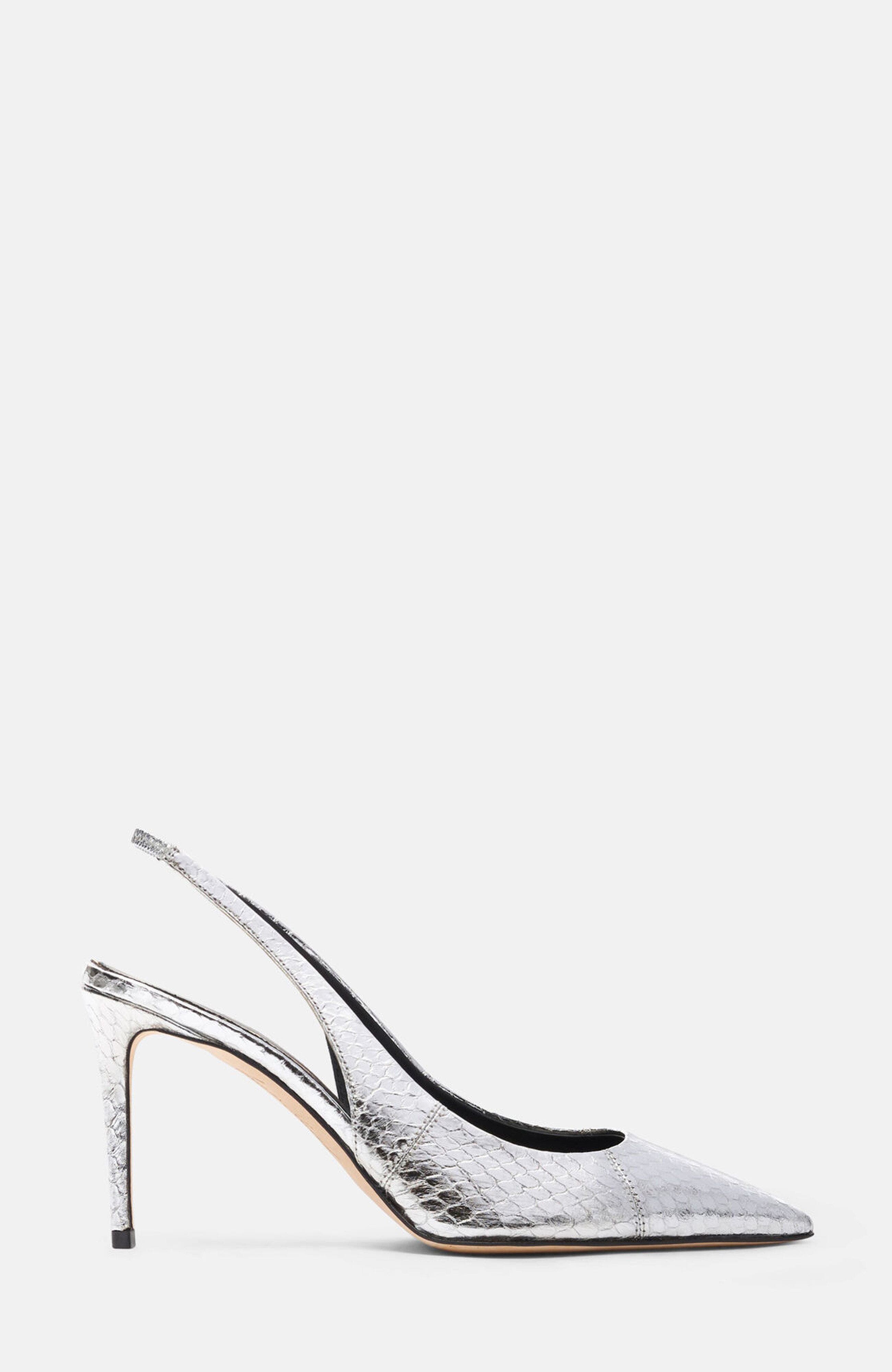 Sutton Pumps, Alternate, color, Silver - Elaphe