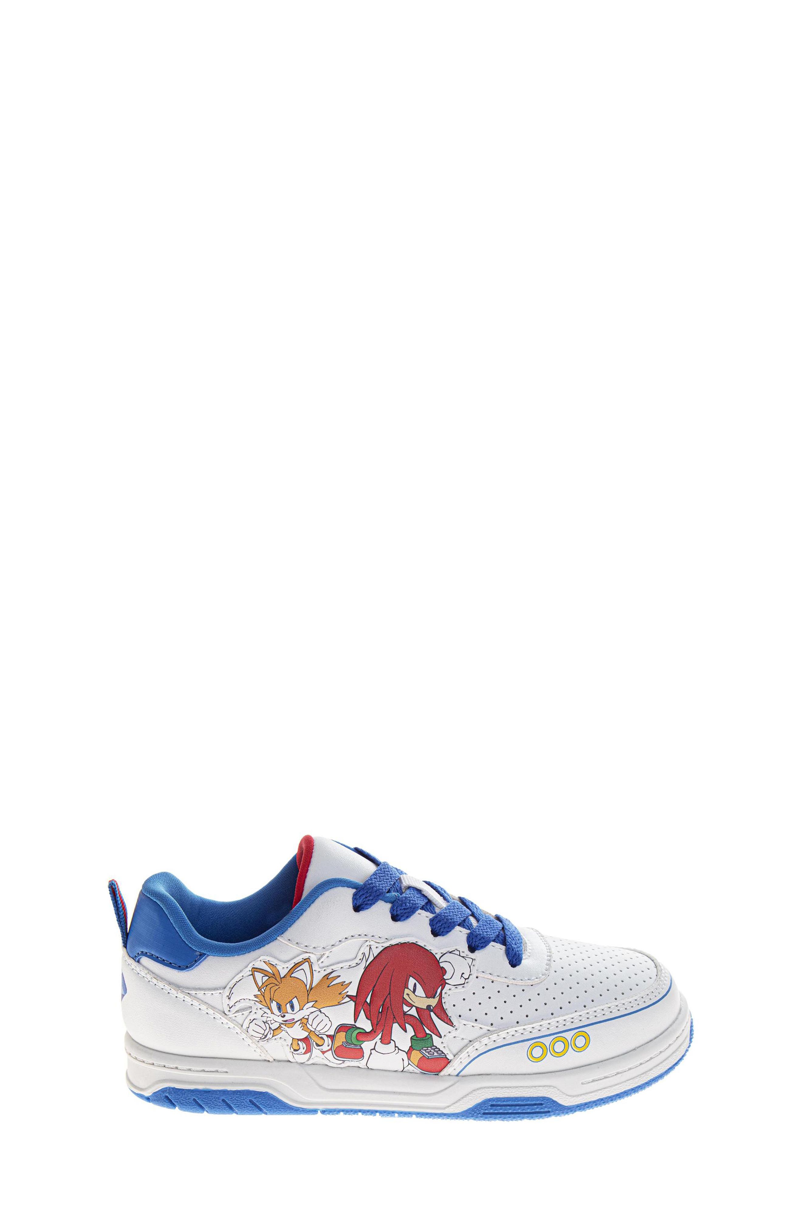 JOSMO Kids' Sonic the Hedgehog Rival Racer Sneaker, Alternate, color, 