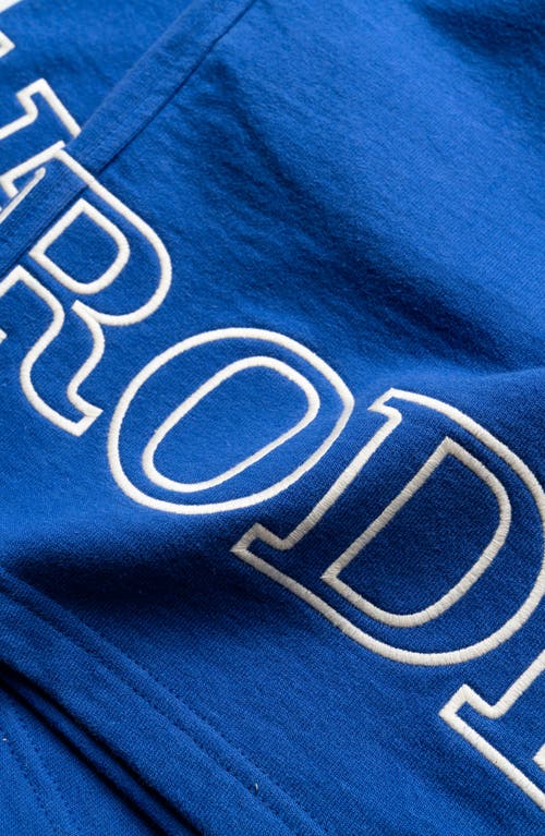 Rodd & Gunn Wilmington Bay Logo Sweat Shorts In Cobalt