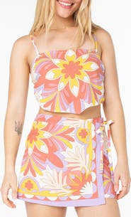 Roxy Wild At Heart Sleeveless Crop Top