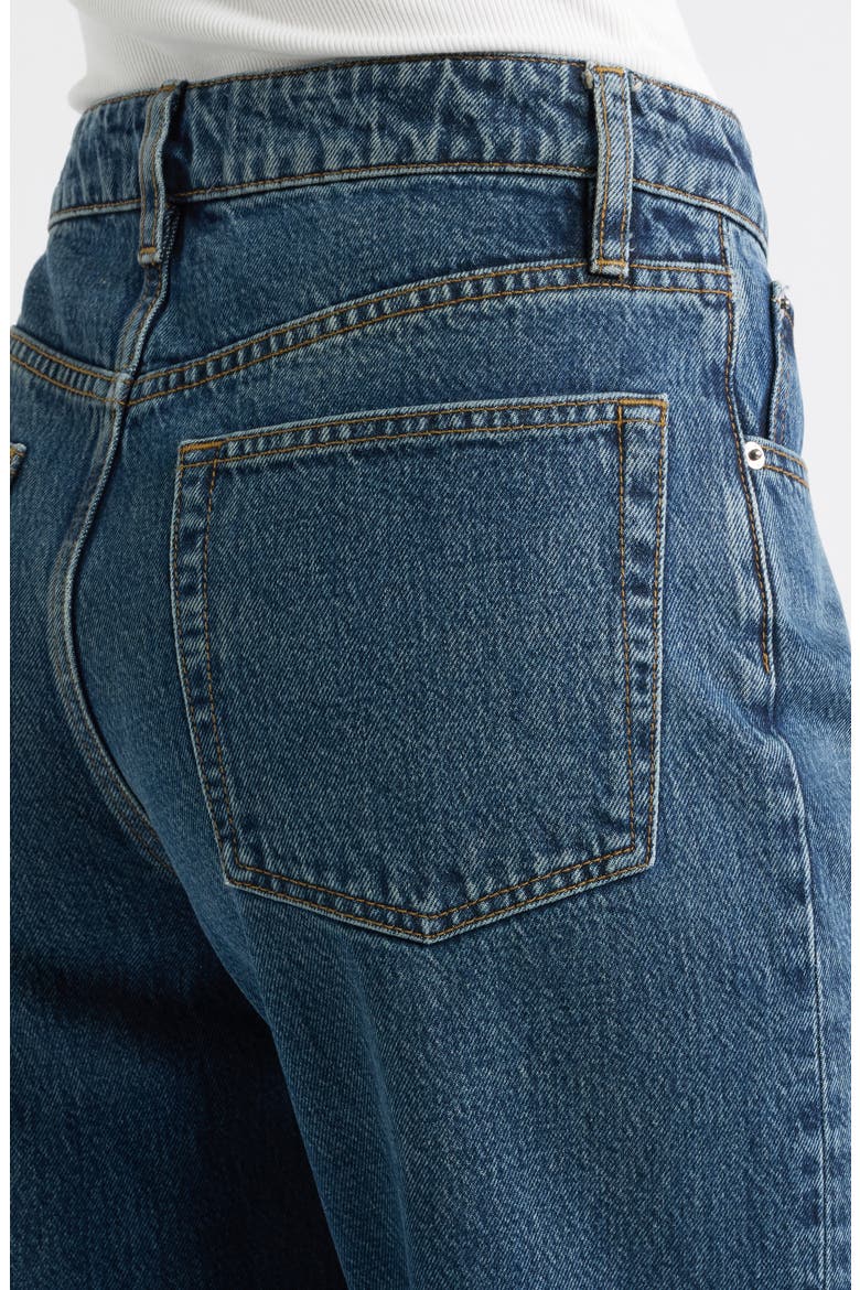 The Essential Straight Leg Jeans, Alternate, color, BOT