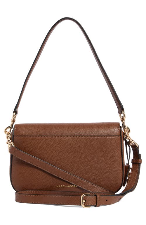 Marc Jacobs The Bold Saddle Leather Shoulder Bag In Brown