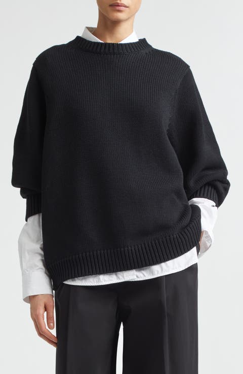 Oversize Organic Cotton Sweater