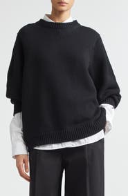 TOTEME Oversize Organic Cotton Sweater