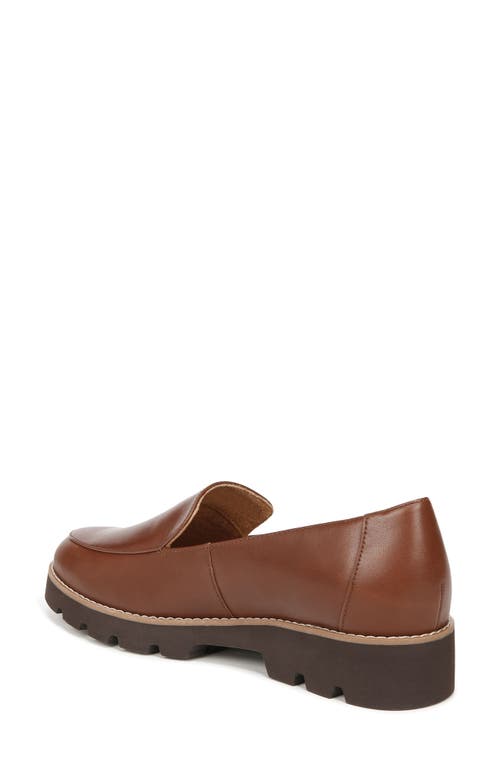 Vionic Kensley H9623l6201 Loafers Brown Leather Comfort Shoes Hawk030 In Brown