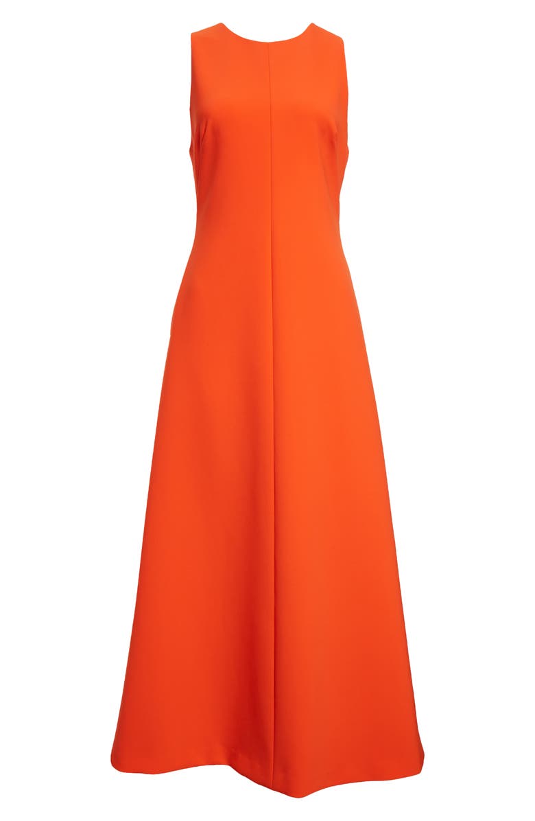 Brandon Maxwell Shiva Sleeveless A-Line Dress, Alternate, color,
