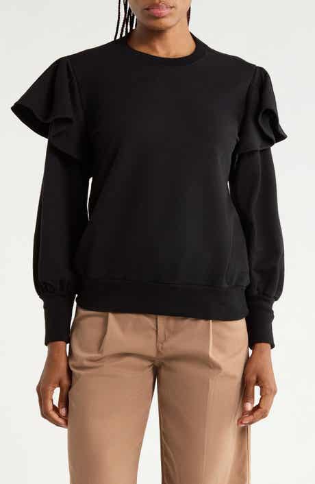 Cecilia Ruffle Sweatshirt