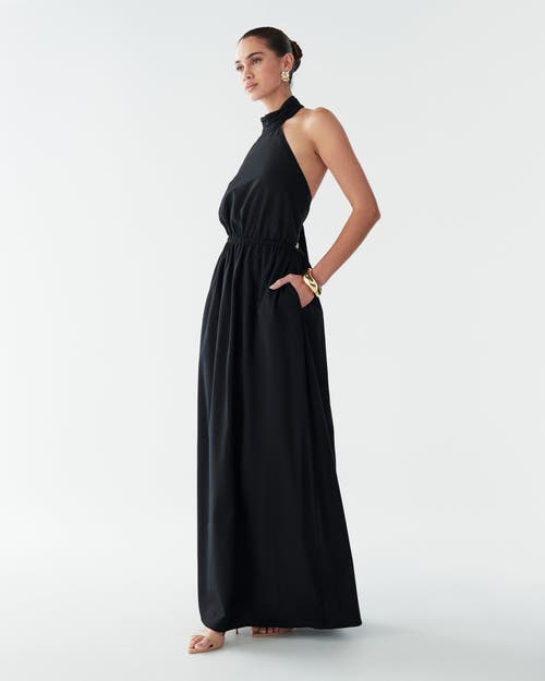 Bwldr Fay Linen Maxi In Animal Print