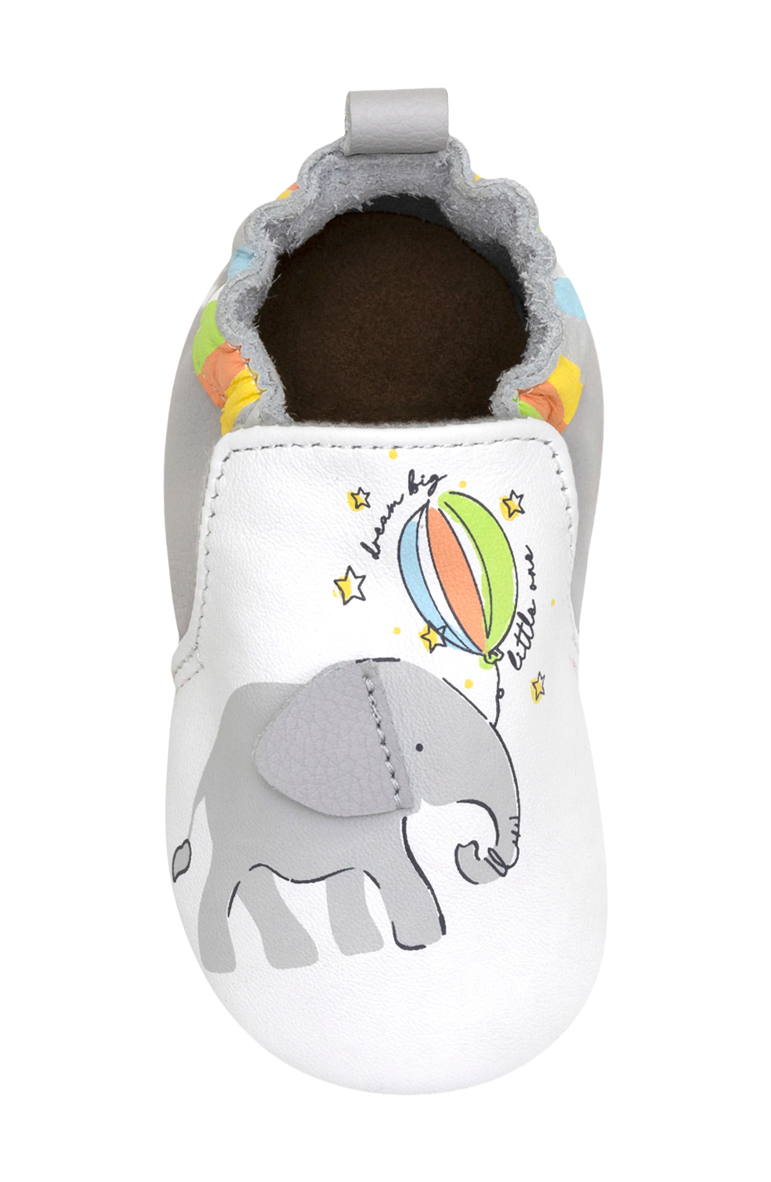 Robeez<sup>®</sup> Little One Crib Shoe, Alternate, color, 
