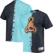 Mitchell & Ness Men's Mitchell & Ness Blue San Jose Clash Vertical Tie-Dye Top