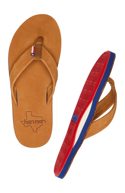 Hari Mari Hometown Fields Texas Flip Flop