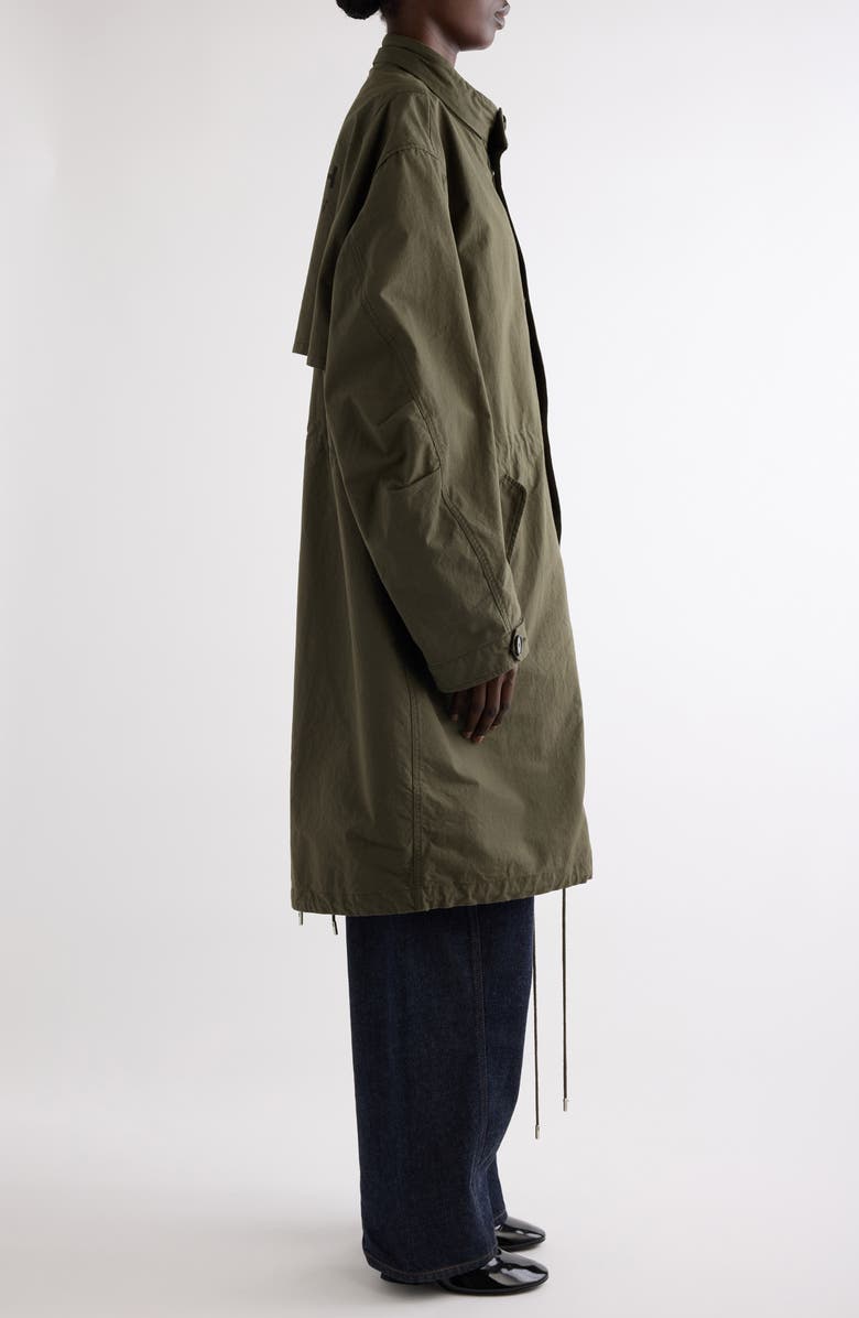 Givenchy Cocoon Parka, Alternate, color, Khaki