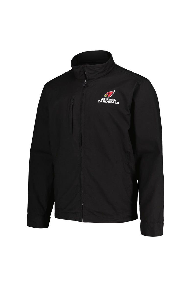 Men's Dunbrooke Black Arizona Cardinals Journey Workwear Tri-Blend Full-Zip Jacket, Alternate, color, Black