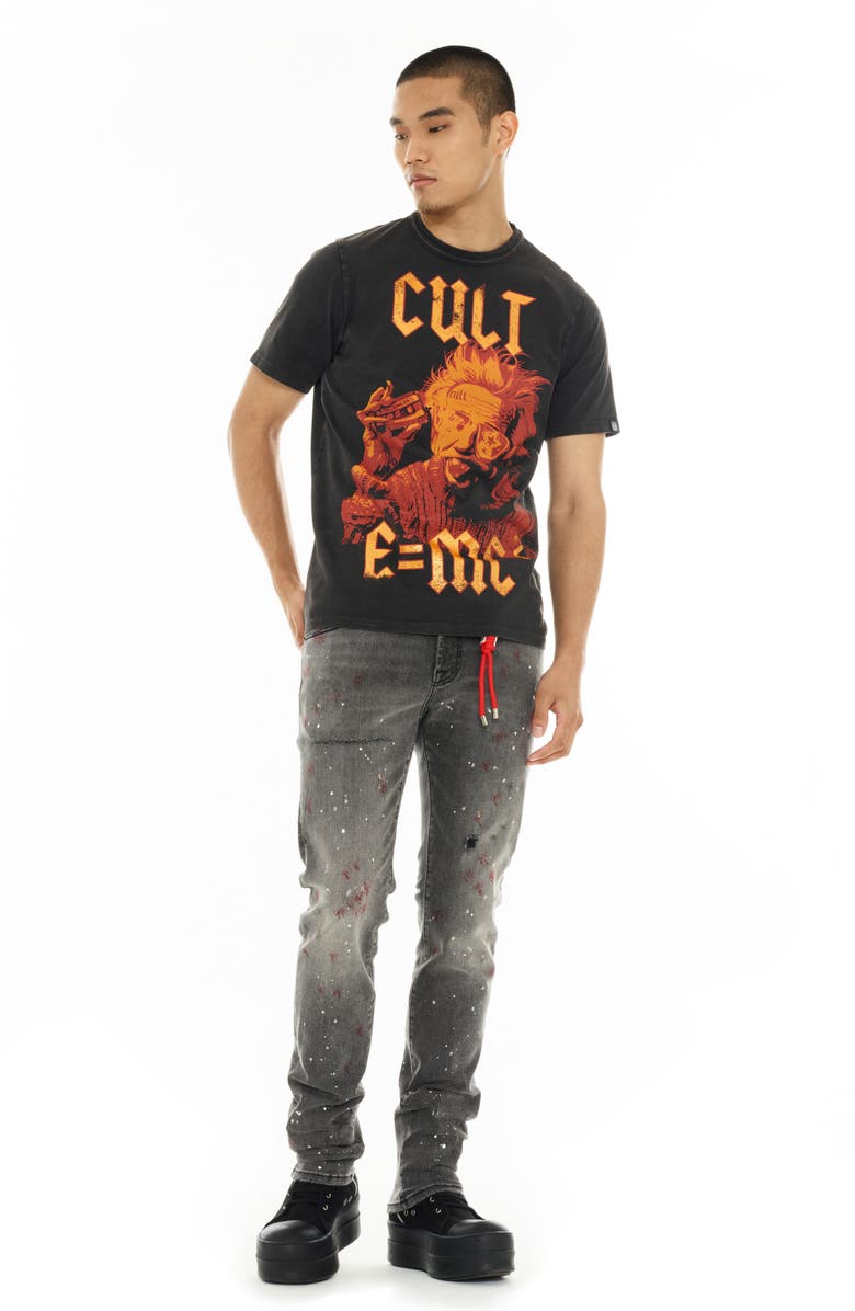 Cult of Individuality Rocker Slim Fit Jeans, Alternate, color, Moon