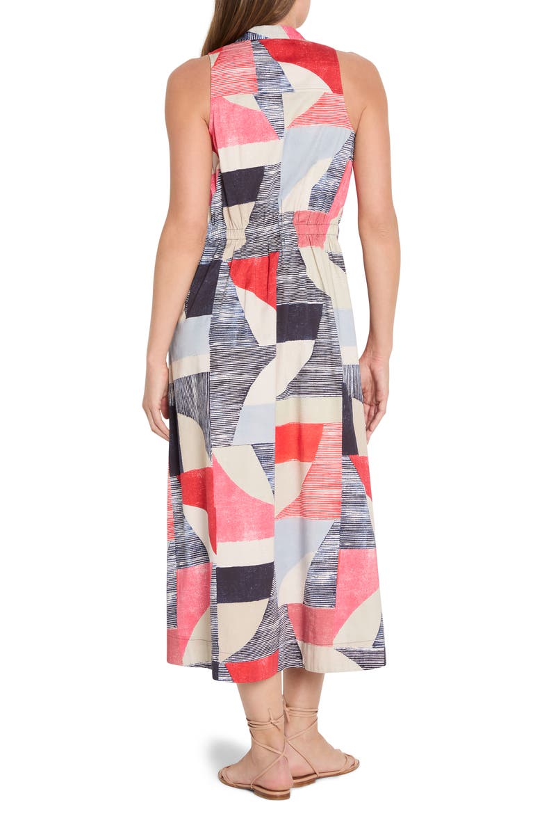 Set Sail Sienna Dress, Alternate, color, RED MULTI