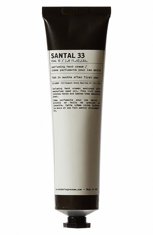 Le Labo Santal 33 Perfuming Hand Cream In Multi