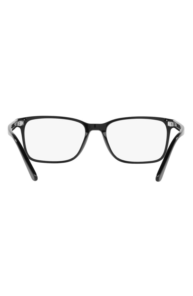 Prada 56mm Rectangular Optical Glasses, Alternate, color, 