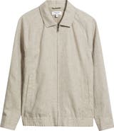 Nordstrom Linen Harrington Jacket