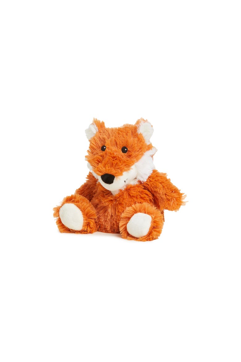 Fox Junior Plush Toy, Main, color, Medium Orange