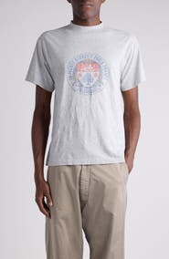 Balenciaga Standard Crest Logo Cotton T-Shirt