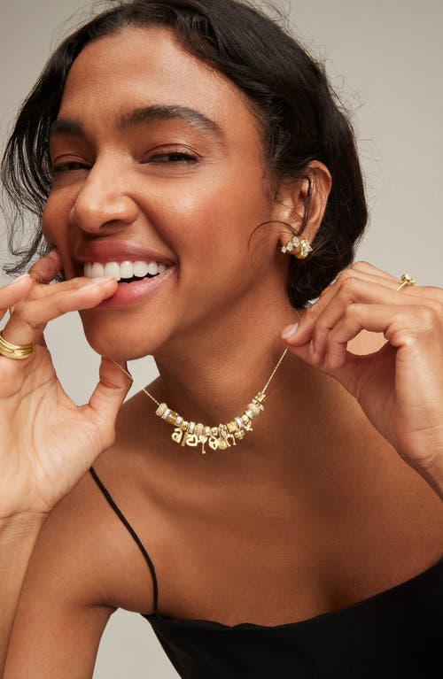 ADINA REYTER ADINA REYTER GROOVY DIAMOND MINI INITIAL CHARM 