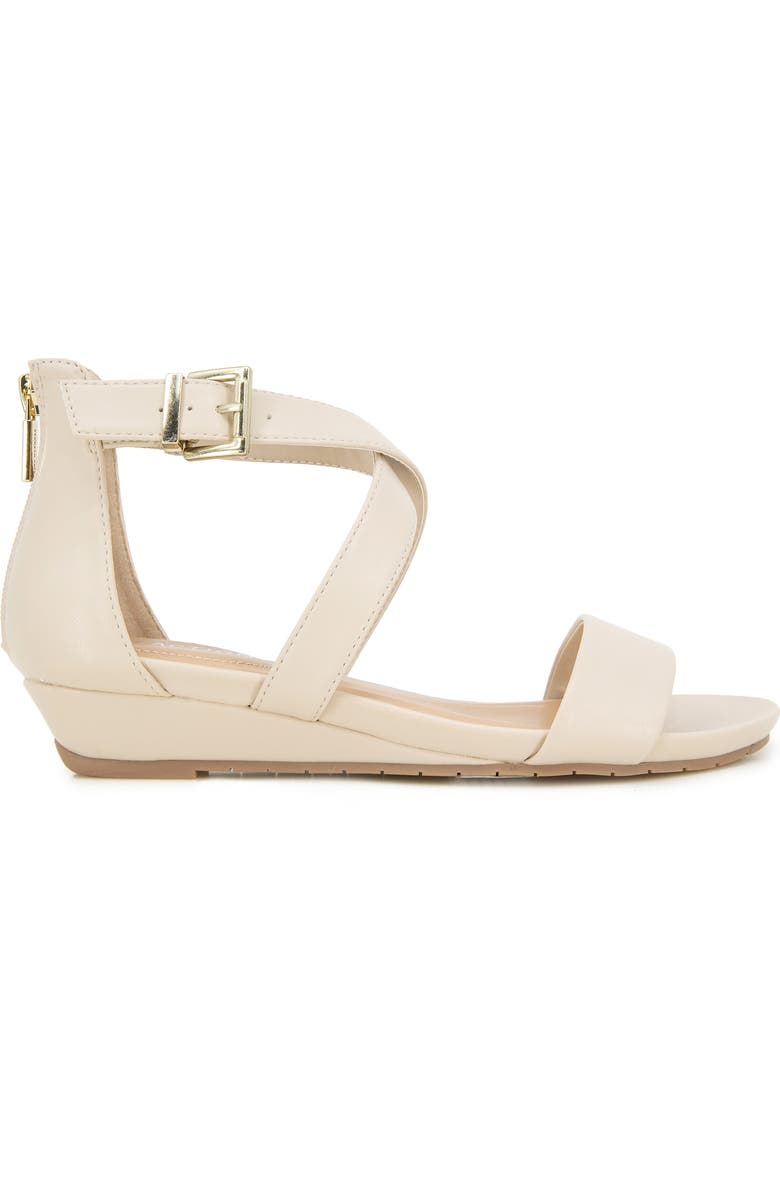 Kenneth Cole Reaction Great Cross Wedge Sandal, Alternate, color,