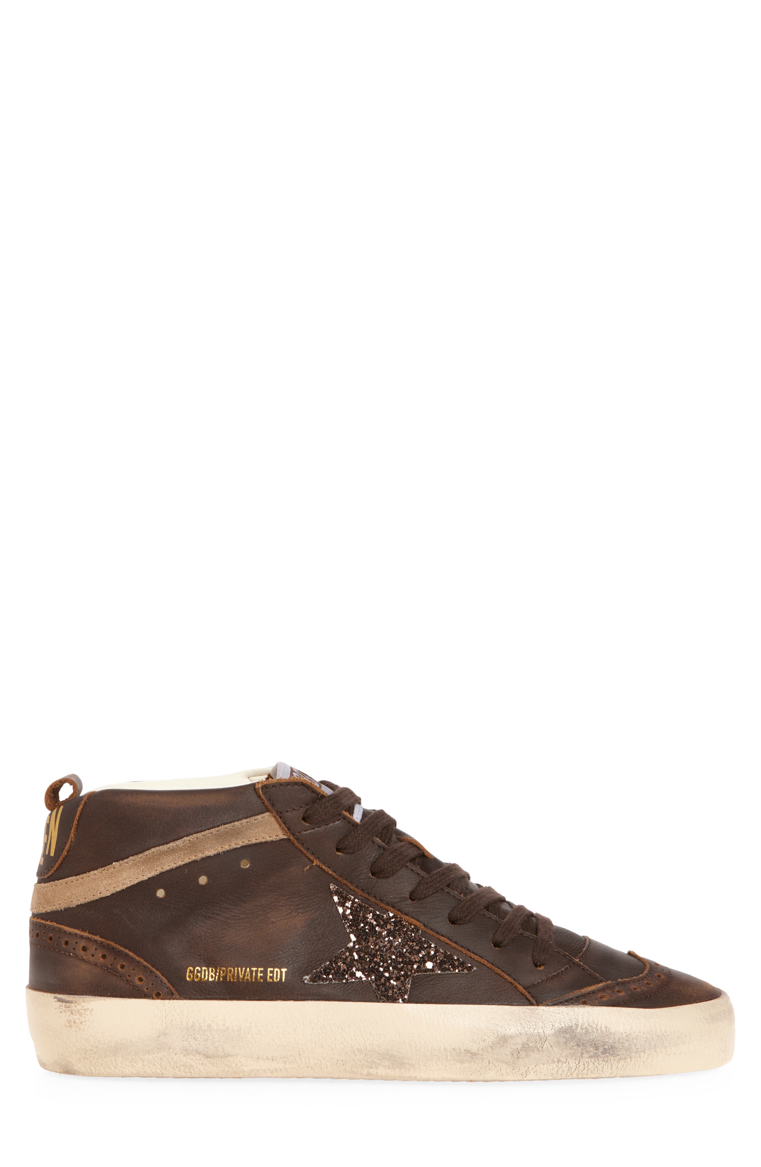 Mid Star Sneaker (Nordstrom Exclusive), Alternate, color, BROWN/ LIGHT BROWN