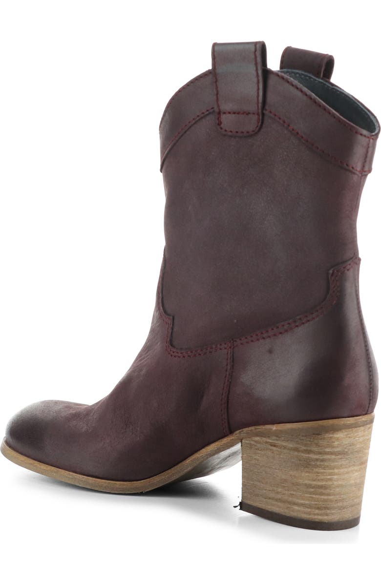 Fly London Daxi Western Boot, Alternate, color, Burgundy Oil Nob