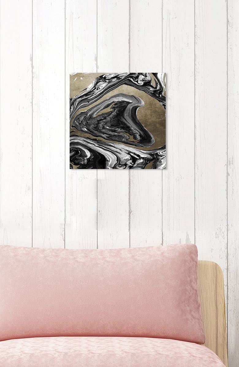 Oliver Gal Agate Luxe Champagne Canvas Wall Art, Alternate, color, 