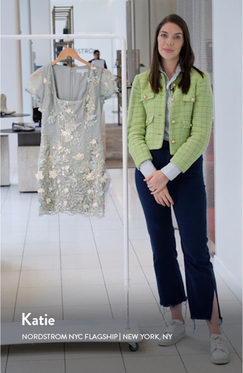 Jillian Sequin Minidress, sales video thumbnail