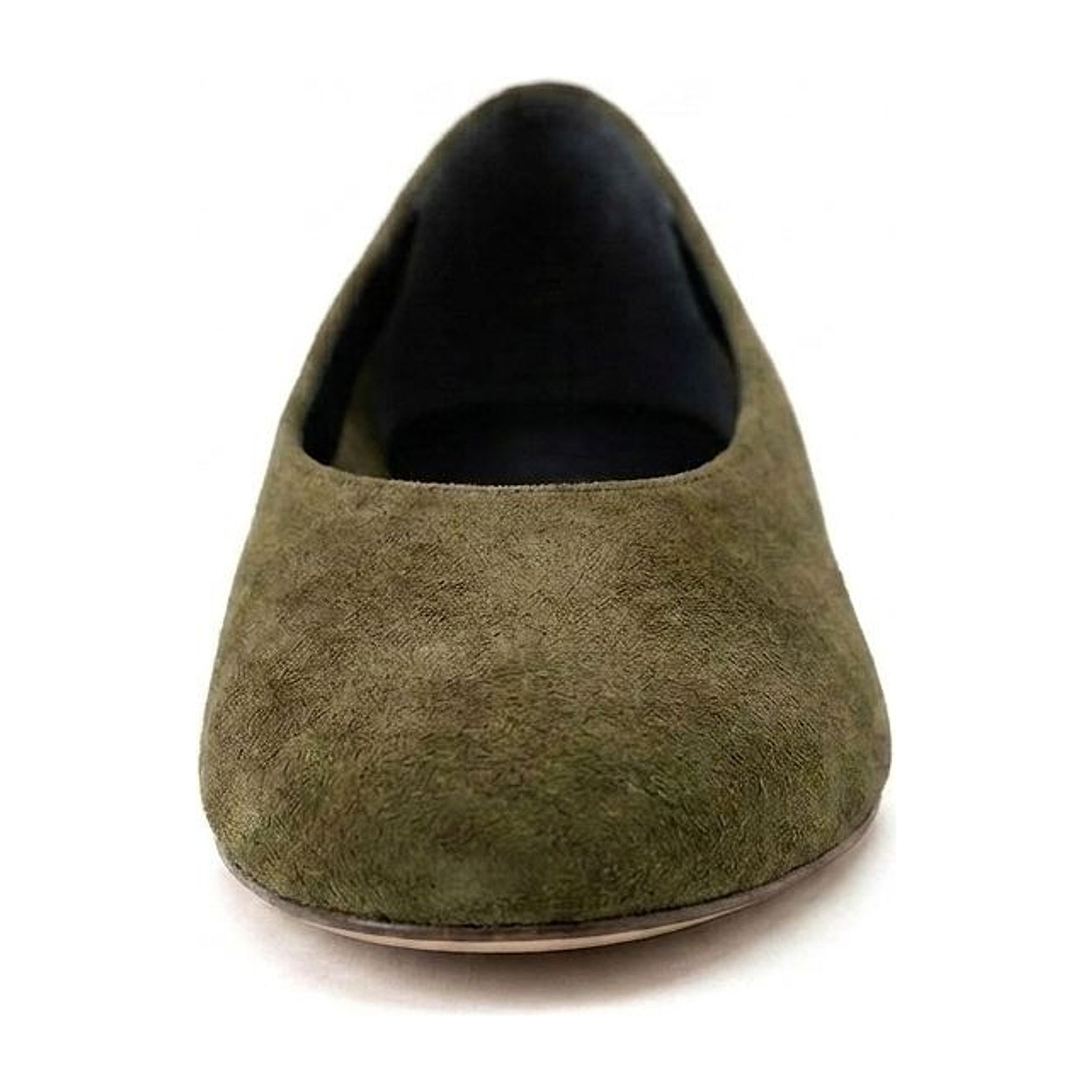Lucrecia Ballet Flat, Alternate, color, Hunting Green