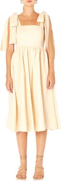 Endless Rose Bow Tie Strap Sundress