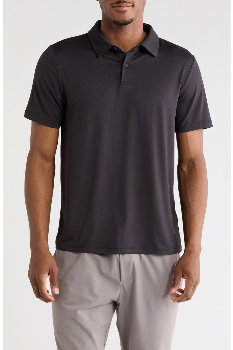 Energy Polo, Main, color, BLACK